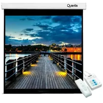 Tela para Projetor Quanta QTTLE120 - 120" - 220V - Branco
