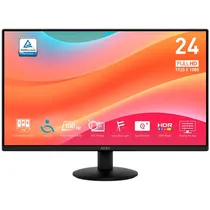 Mon 23.8 MSI Pro MP242L FHD/100HZ/Ips/1MS Black