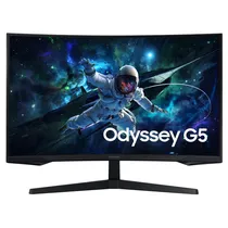 Monitor Gamer Samsung Odyssey G5 LS32CG552ENXZA - QHD - 165HZ - HDMI/USB - 32"