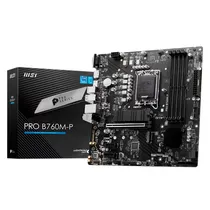 Placa Mãe MSI Pro B760M-P DDR5 Socket Intel LGA 1700 Chipset B760 Micro ATX