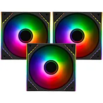 Cooler para Gabinete Thermalright TL-M12-s X3 Infinity Mirror Argb - Preto (Kit com 3)
