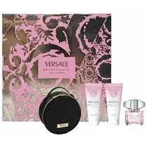 Kit Perfume Versace Bright Crystal Edt - Feminino 4 Peças