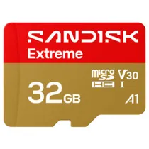 Cartão de Memória Micro SD 32GB Sandisk Extreme 100-60MB/s