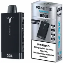 Vaper Descartavel Ignite V150 Blueberry Ice 15000 Puffs