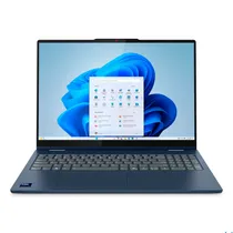 Notebook Lenovo Ideapad 5 Intel Core Ultra 7-255U 32GB Ram 1TB SSD Tela 16" Full HD Touch Windows 11 Inglês Azul - 83KS001BUS