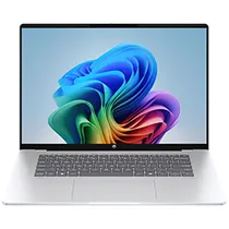 Notebook HP Omnibook 5 16-FB0027NR Snapdragon X Tela Oled 2K 16.0" / 16GB de Ram / 512GB SSD / WIN11 - Prata (Inglês)