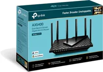W. TP-Link Router Archer AX73 AX5400 Wireless Dual Band 6-Stream Gigabit 2.4/5GHZ/574 MBPS