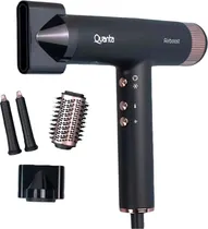 Secador Quanta QTSCB1700 Airboost 3 En 1 1700W/ 220V/ 60HZ/ Black/ Rose