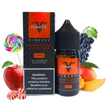 Ignite Salt 30ML Mango Grape Apple Pops 35MG