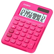 Calculadora Casio MS-20UC-RD 12 Dígitos Solar/Batería - Vermelho
