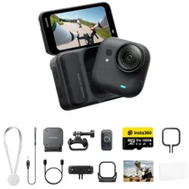 Kit Câmera de Ação INSTA360 Go Premium Cycling Bundle 4K Cinsabea - (GOULTRA85)