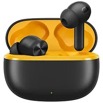 Fone de Ouvido Realme RMA2415-A Buds T200 Lite / Bluetooth - Preto / Amarelo