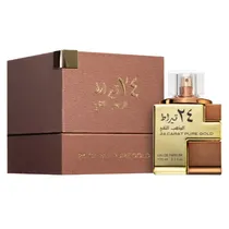 Perfume Lattafa 24 Carat Pure Gold Unissex Eau de Parfum 100ML