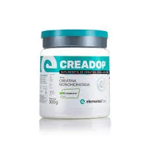 Elemento Puro Creatina Creatina Monohidratada Creapure 300G Plastico Verde