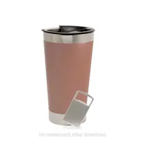 Vaso Térmico Ghis Nude 473ML Con Tapa Y Abridor