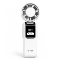 Mini Ventilador G-Tide FH02 Recarregável 5 Pás - Branco