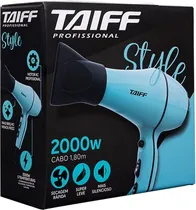 Secador Taiff Tiffany Style Blue 2000W/110V