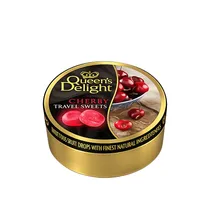 Dulce de Frutas Queens Delight Cherry Drops 150G 021367*