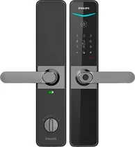 Cerradura Digital Philips DDL610-5HBS Contraseña/ Llave/ Huella/ App/ Black
