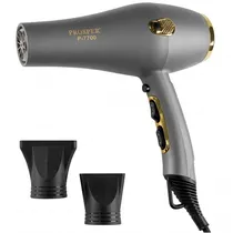 Secador de Cabelo Prosper P-7700 6.000 Watts 220V Cinza/Dourado