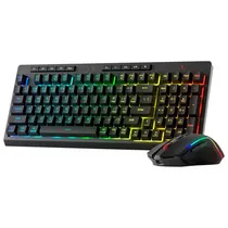 Tec/Mouse Redragon S141 RGB Preto