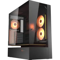 Gabinete Gamer Cougar CFV235 CFV Argb Mid Tower Panorâmico - Preto