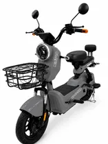 Moto Elétrica Midi Pro MDP-500TURBO | 500W 48V/20AH - Cinza (Acompanha Capacete)