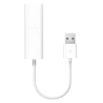 Adaptador de Rede Apple MC704LL/A USB/Ethernet - White