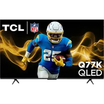 TV Smart TCL Q77K 65" Qled Uhd HDR10 Dolby 4K - Preto