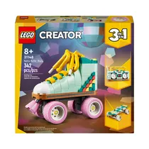 Juguete de Construcción Lego Creator Retro Roller Skate 3 En 1 31148 342 Piezas
