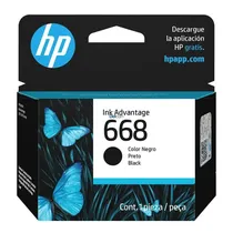 Tinta HP 668 7FP37VL Negro (Impressora 2975)