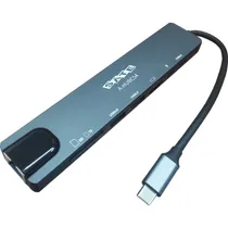 Sate A-HUBC54 Adaptador 8 En 1 USB-C 3.1
