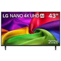 Smart TV LED LG 43" Nano 43NU800BPSC 4K Ultra HD