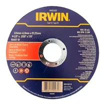 Disco de Corte Irwin IW3211510 – 115MM / para Metal