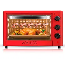 Forno Eletrico Ackiliss ACL-5306R / 18 Litros / 1200W / 250ºC / 220-240V ~ 50/ 60HZ - Vermelho