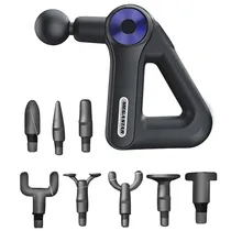 Massageador Muscular Portátil Megastar FMA11A 25 W - Preto/Azul