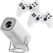 Projetor Game 3D 2 Em 1 S40 Max 4K HDMI/USB/Bivolt