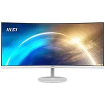 Monitor MSI Pro MP341CQW 34" Uwqhd Curvo 100HZ / 1MS - Branco