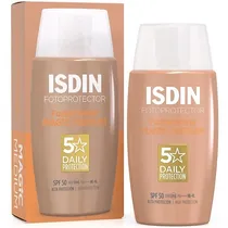 Protetor Solar Facial Isdin Fotoprotector Fusionwater Magic Medium SPF 50 Pa++++ de 50ML