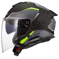 Capacete LS2 OF618 Verso II Air Black Yellow