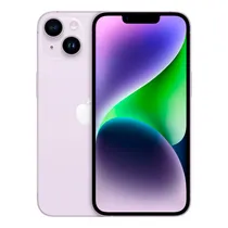 Apple iPhone 14 128GB LL Tela Super Retina XDR 6.1 Dual Cam 12+12MP/12MP Ios 16 Purple (Esim) - Swap 'Grade C' (1 Mês Garantia)