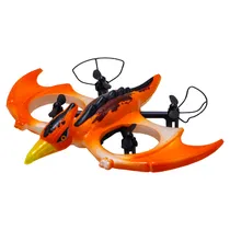Drone Dinosaur World NO-2668 14+ / 1 Bateria / com Controle - Laranja