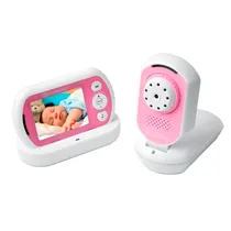 Baba Eletronica Voyager VR-883.5 / 3.5" / Wifi / 2.4G / Microfone - Branco/ Rosa