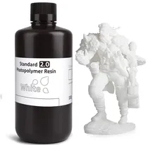 Resina para Impressora 3D Elegoo Standard V2.0 - Branco 1 KG