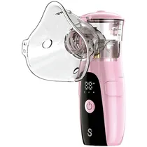 Nebulizador Portátil Smartfy NBZ01P - Recarregável - Rosa