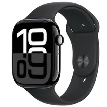Apple Watch S10 46MM MWWQ3LW/A Jet Black Aluminium Black Sport Band M/L GPS