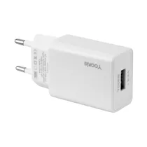 Fonte Carregador Yookie KI202Y - USB - Bivolt - Branco