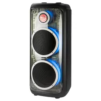 Caixa de Som Mox MO-D1010 - 120W - Bluetooth - USB - Auxiliar - 1 Microfone - 2X 10" - Preto