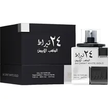 Perfume Lattafa 24 Carat White Gold Edp - Unissex 100ML