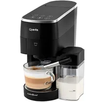 Cafeteira Quanta Multi Capsulas 4 En 1 QTCMT70 5 Em 1 QTCME35 1450 Watts 220 - 240V ~ 50/60HZ - Preta/Prata